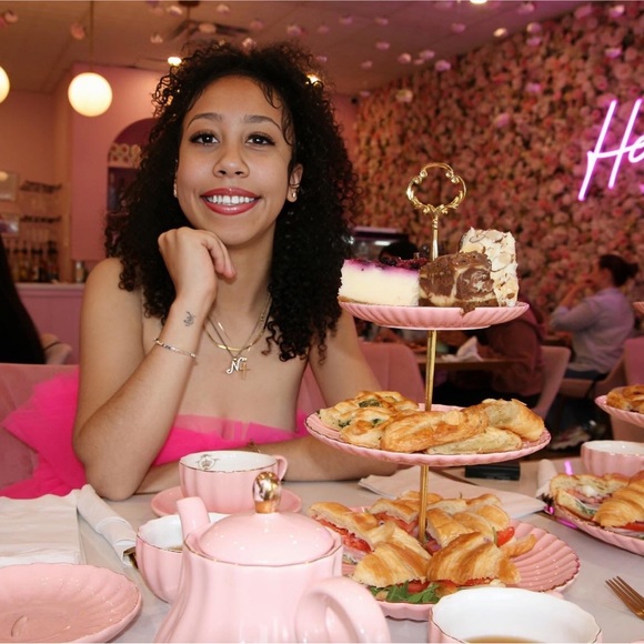 Pink Ruffle Dress - Picture 5 of 6